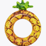 Giant Pineapple Backrest Swimming Ring INTEX
