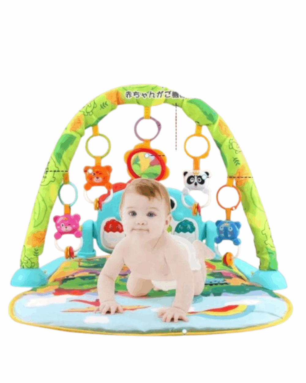 TAPIS D’EVEIL musical Piano Fitness Mat – Image 3