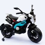 Moto Électrique DLS 12V pour Enfants - Pilotable & Musicale