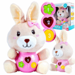 Peluche Musicale Lapin de Pâques