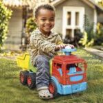 Camion à Benne Porteur Enfant DOLU – Ride-On Dump Truck | Jouet Motricité